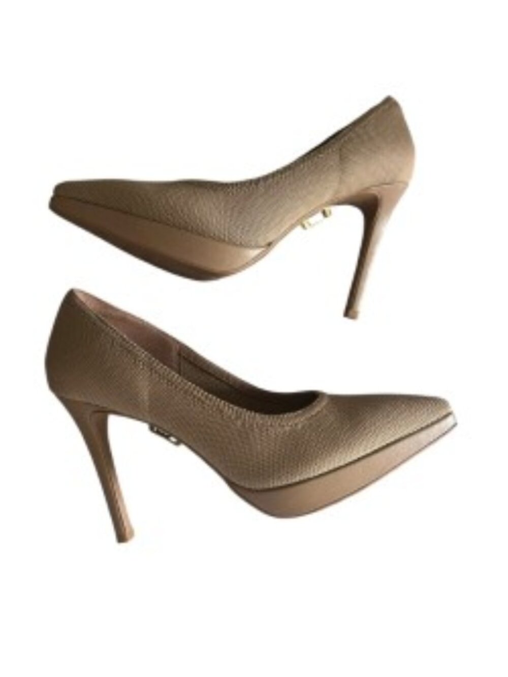 Cosy Island StyleFlex Pointed Toe Heeled Platform Pump 7